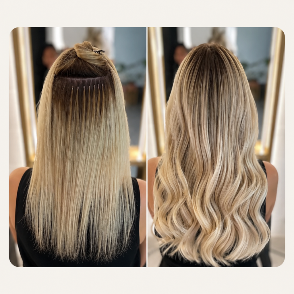 nano micro hair extensions