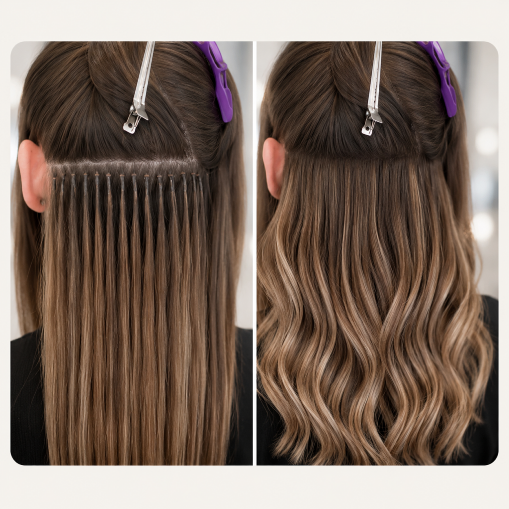 Clip-In Extensions Fitting & Blending