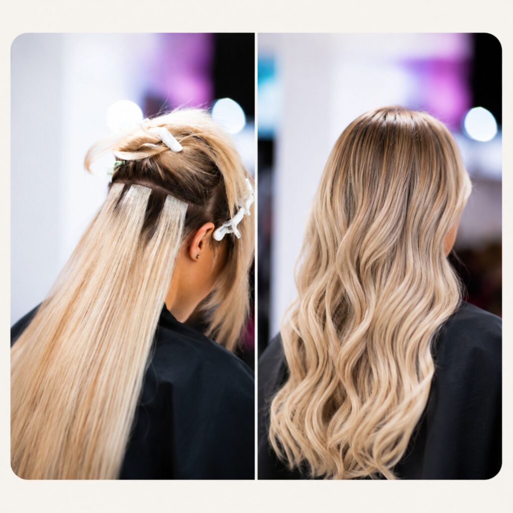 tape hair extensions