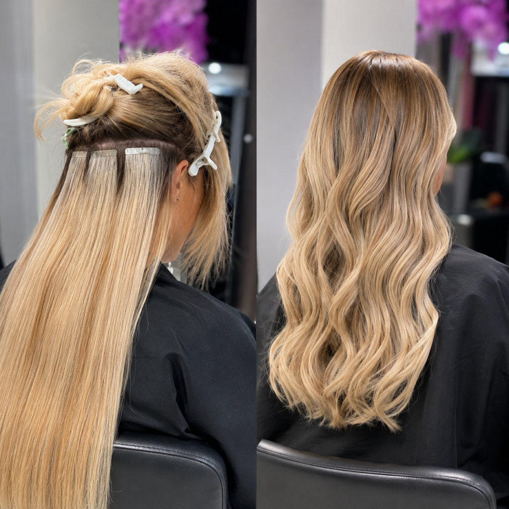 Tape Hair Extensions IN ANGEL ISLINGTON