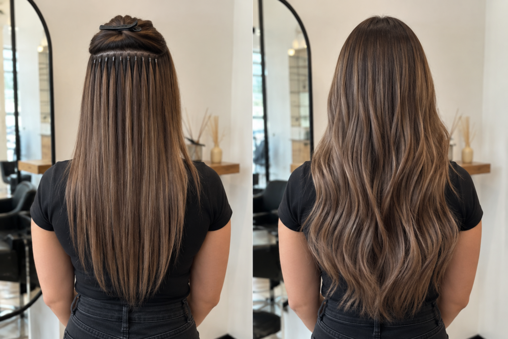 Clip-In Extensions Fitting & Blending in Islington